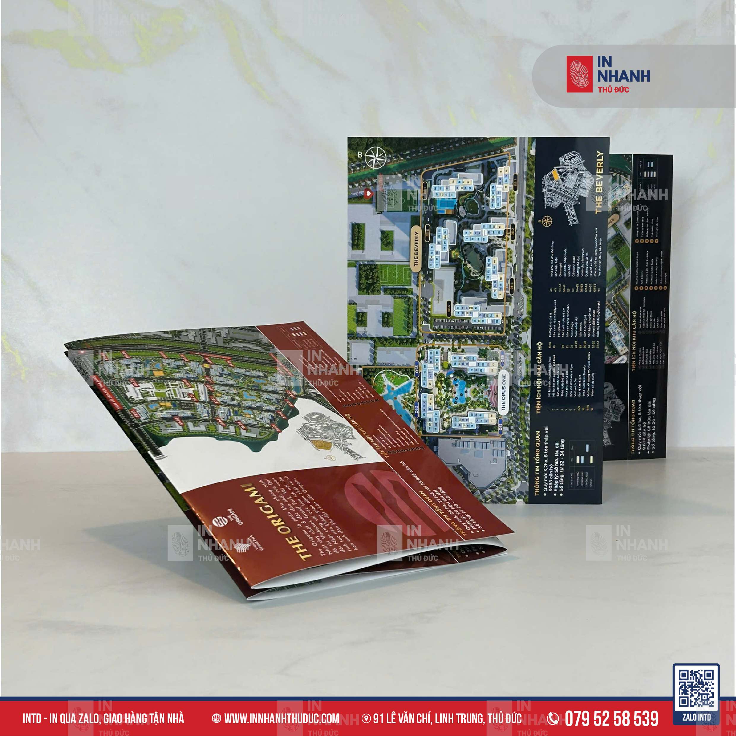 Brochure - Bất động sản - In Nhanh Thủ Đức