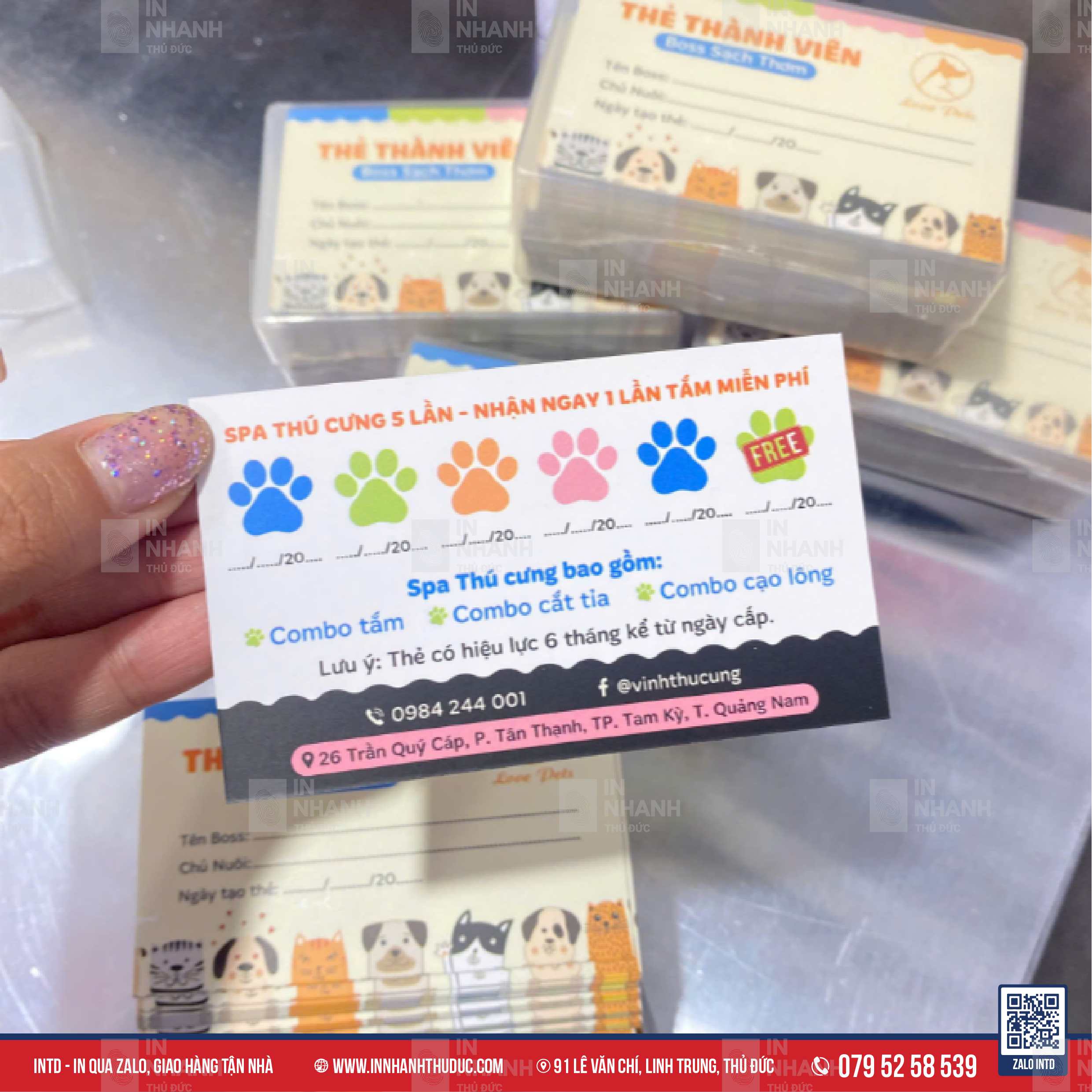 In Thẻ Thành Viên - In Nhanh Thủ Đức