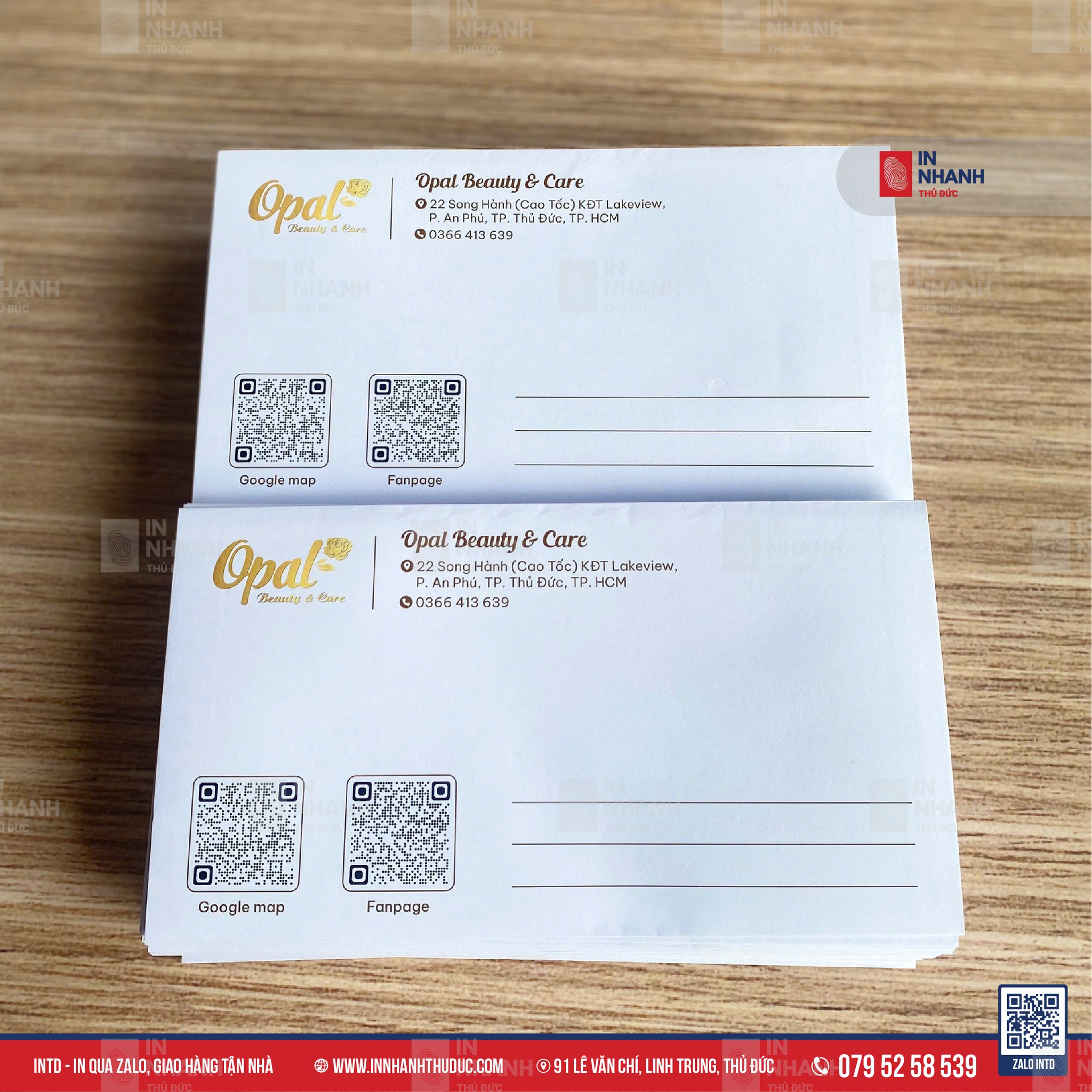 Bao thư - Thiệp - In Nhanh Thủ Đức