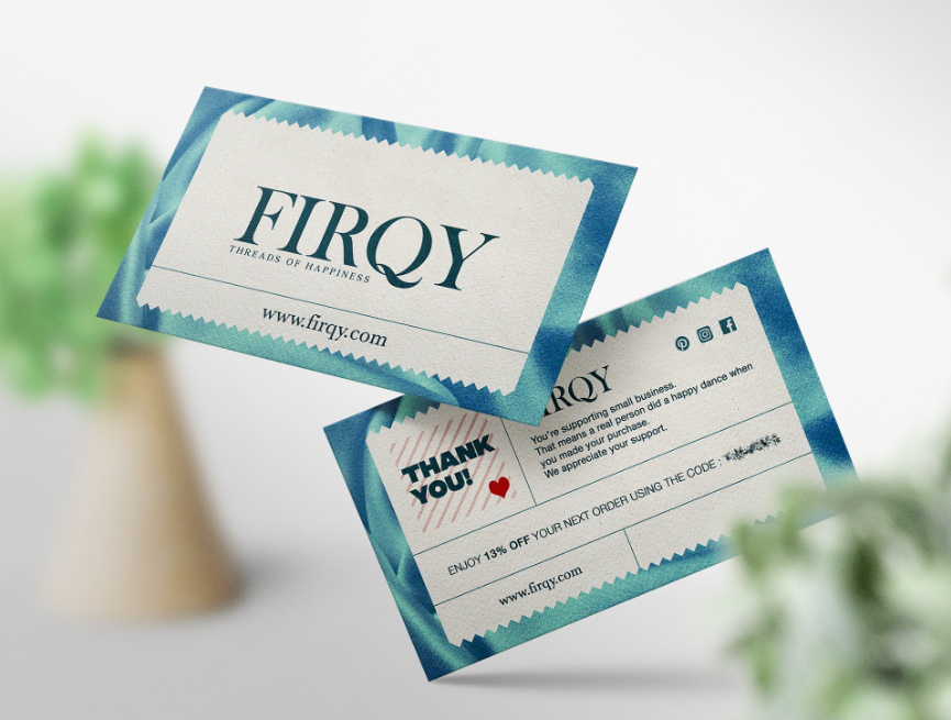 thank you card - in nhanh thủ đức