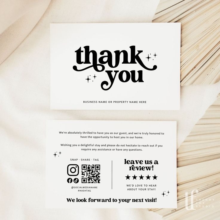 thank you card - INTĐ