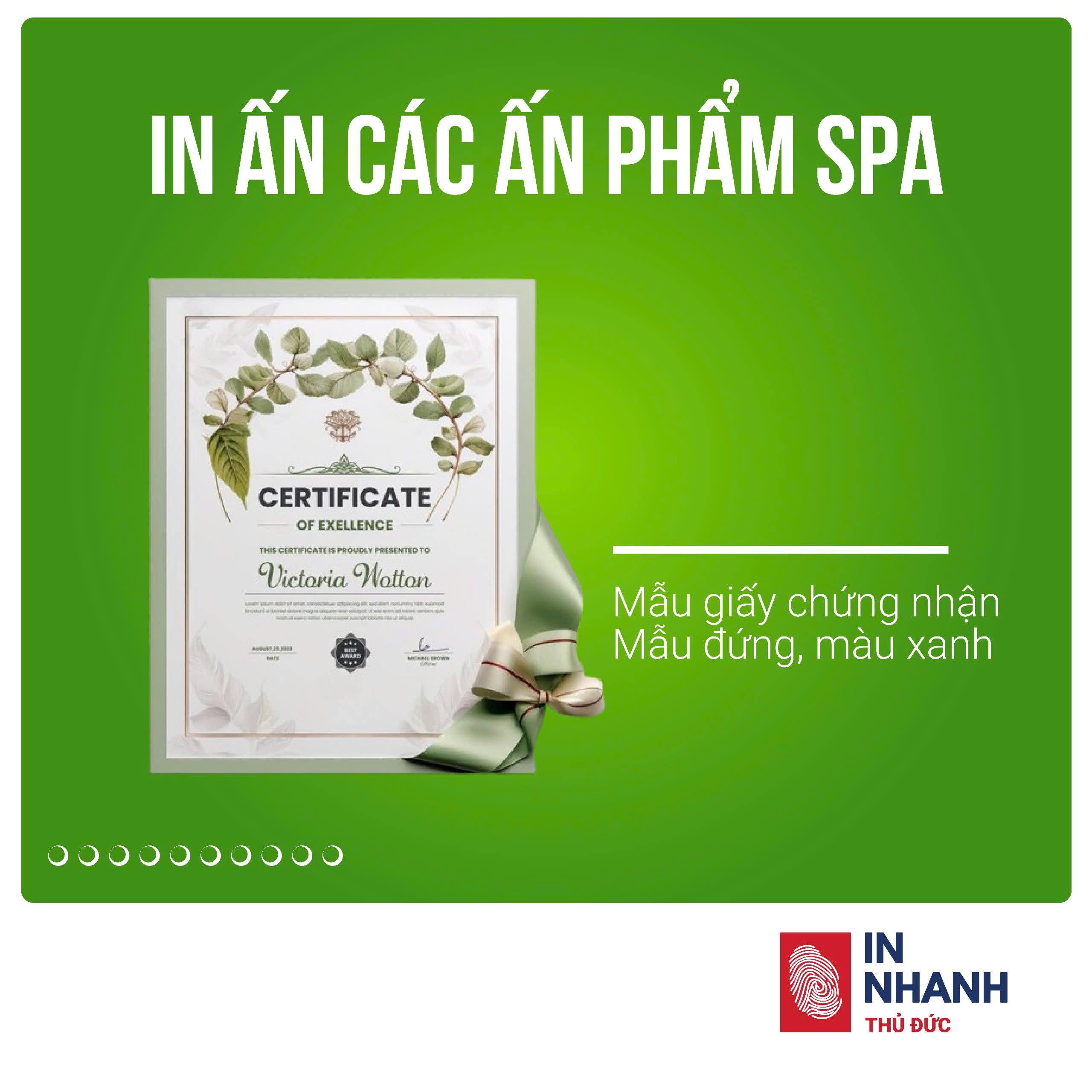 ẤN PHẨM SPA - IN NHANH THỦ ĐỨC - 0795258539