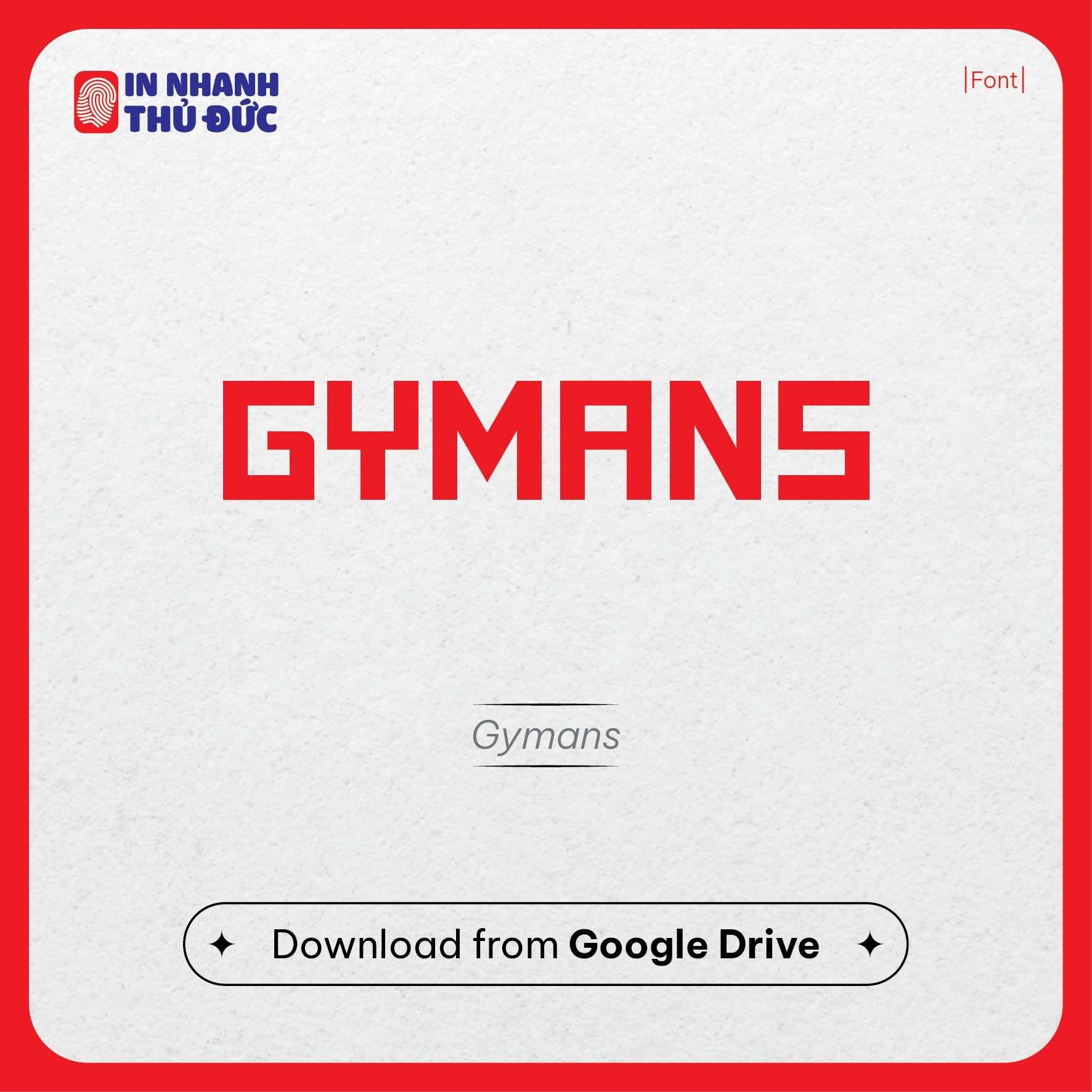 Font Chữ Đẹp - In Nhanh Thủ Đức