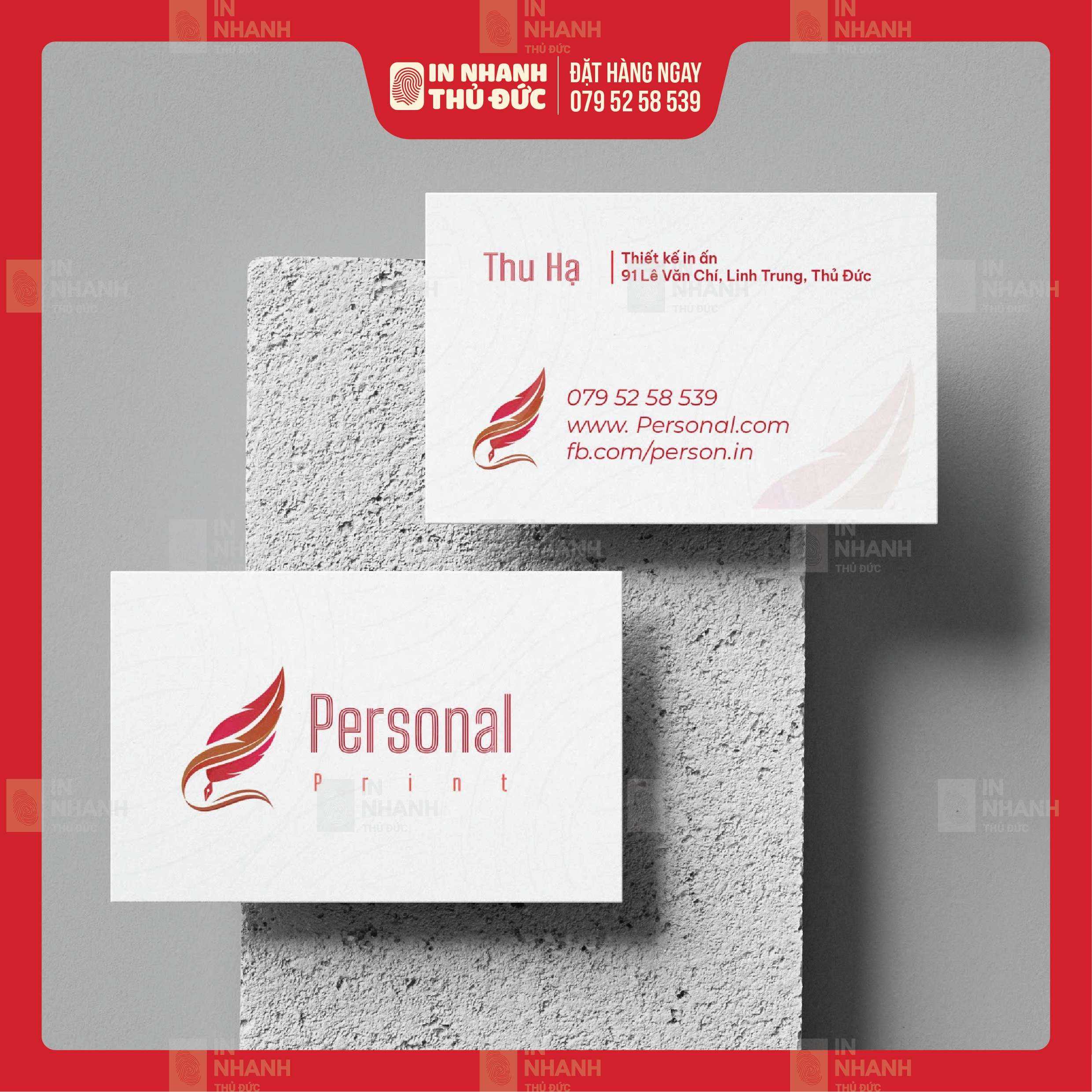 In Danh Thiếp - In Nhanh Thủ Đức