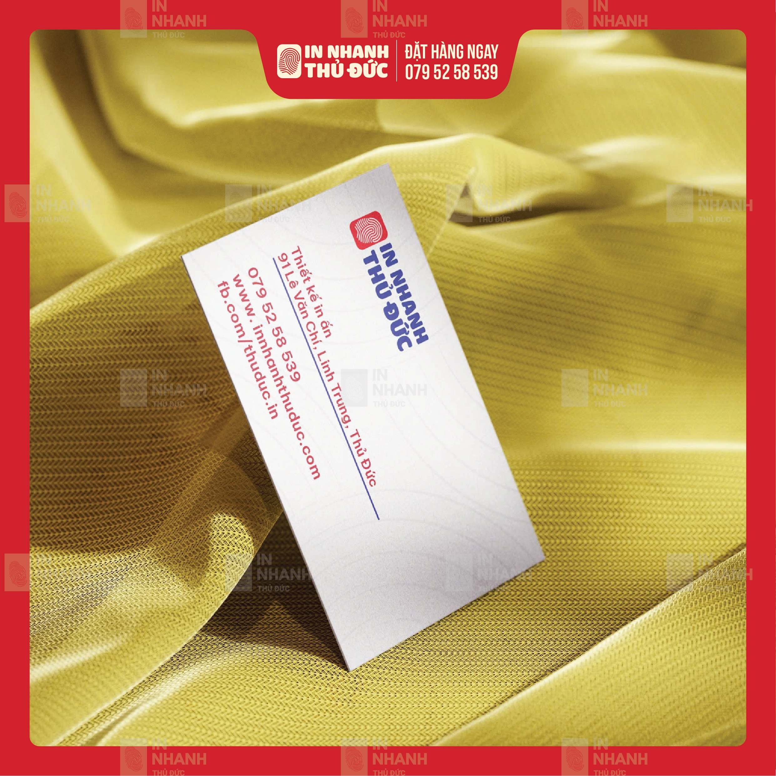 In Danh Thiếp - In Nhanh Thủ Đức