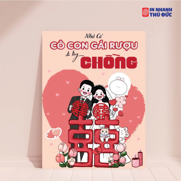 Bảng Welcome dễ thương cho lễ cưới, hỏi, dạm ngõ