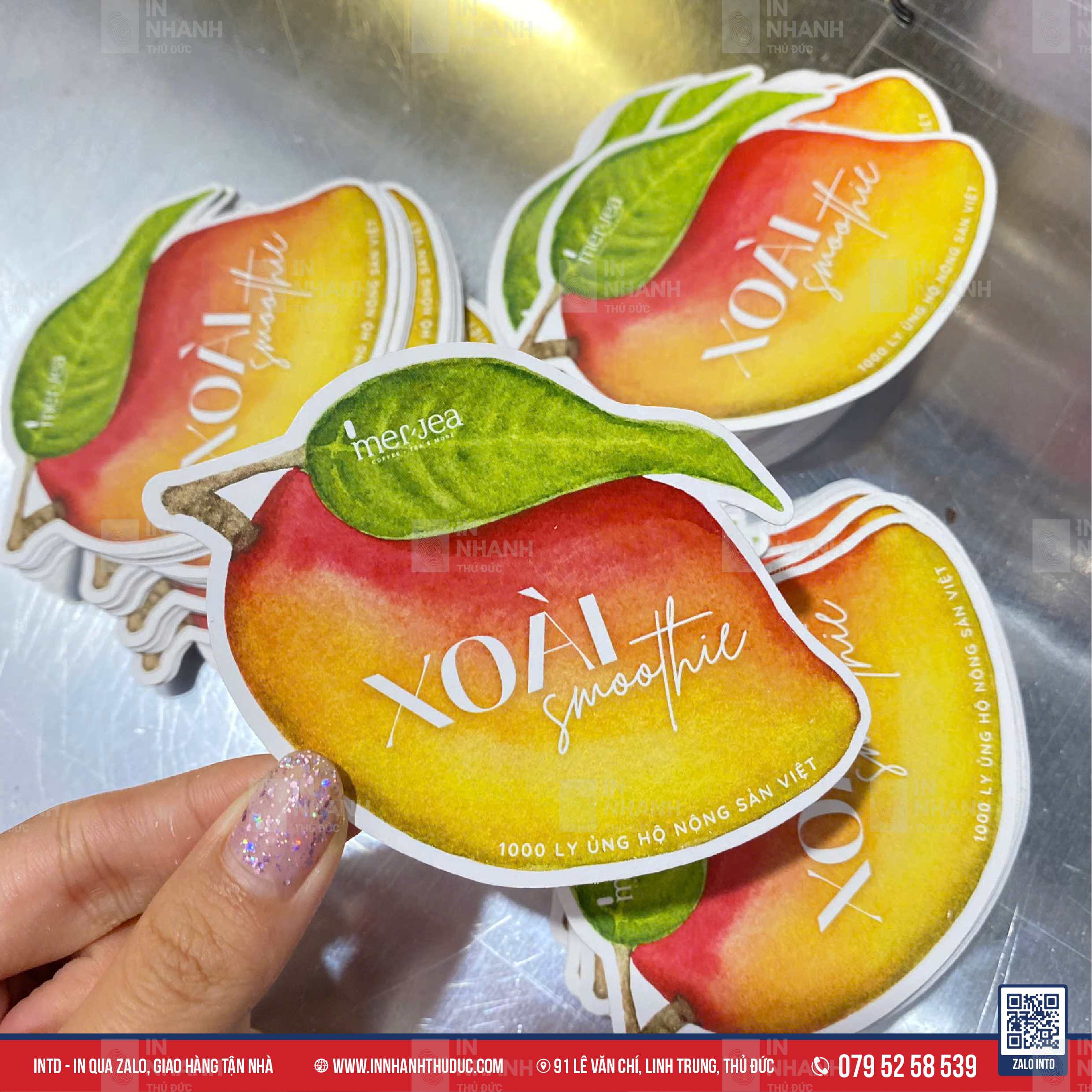 Thẻ Tag Trái Cây - In Nhanh Thủ Đức