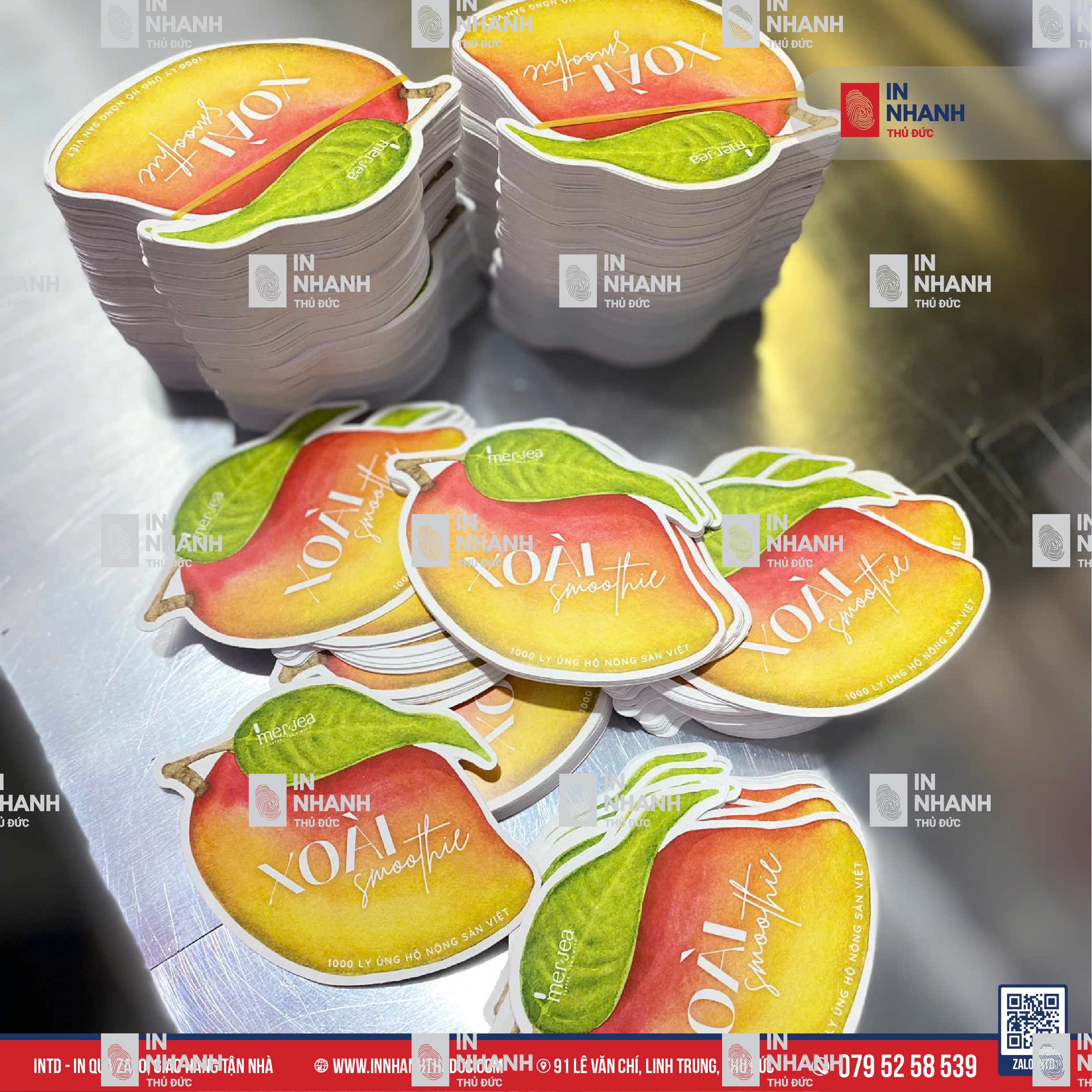 Thẻ Tag Trái Cây - In Nhanh Thủ Đức