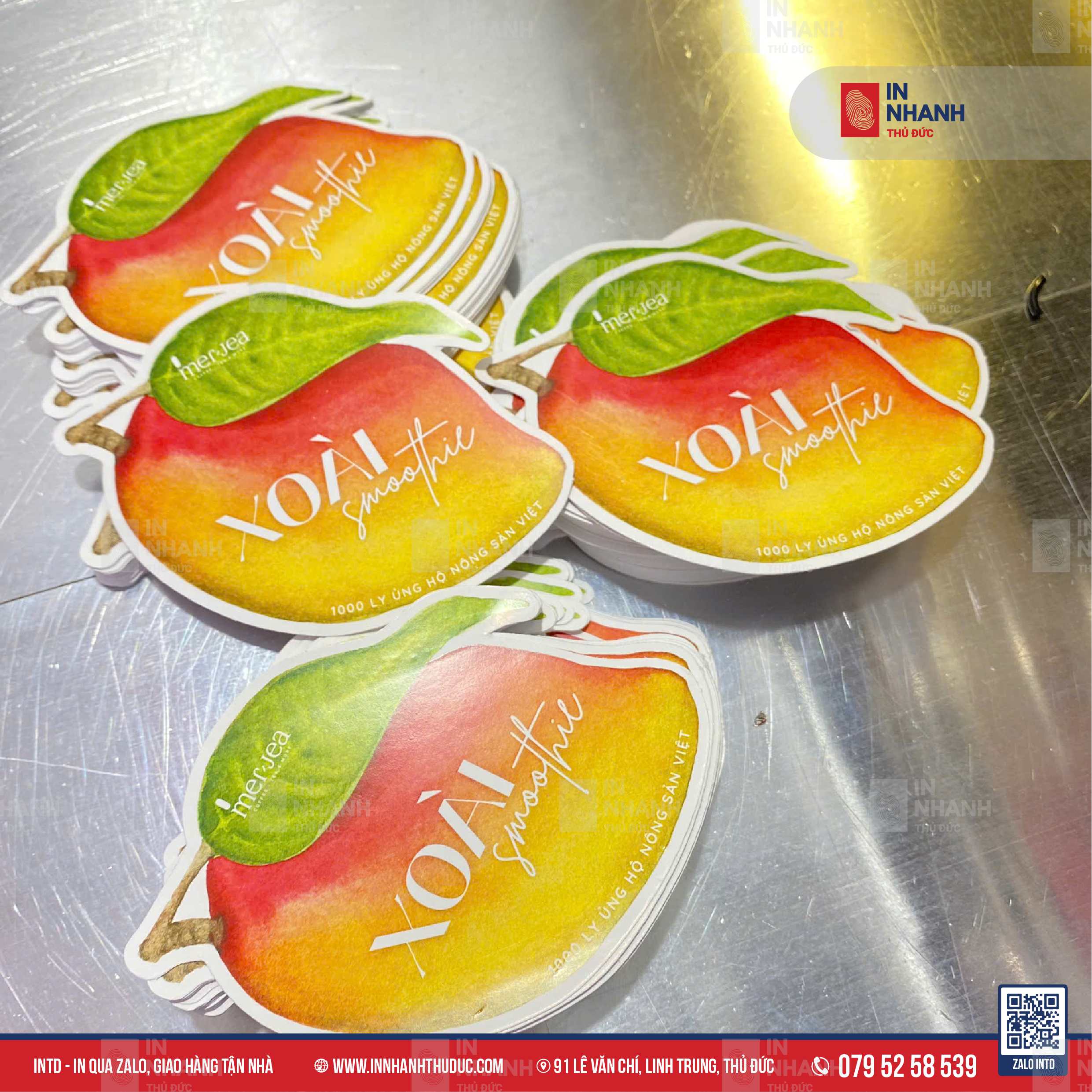 Thẻ Tag Trái Cây - In Nhanh Thủ Đức