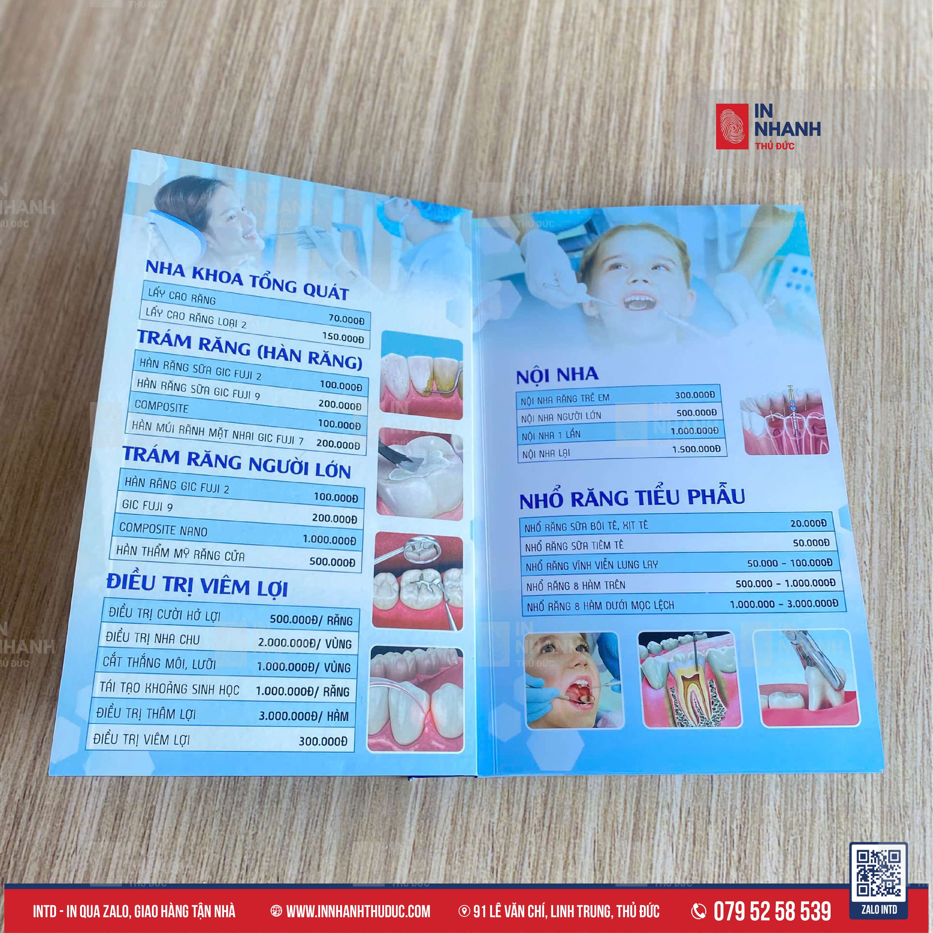 Catalogue Nha Khoa - In Nhanh Thủ Đức