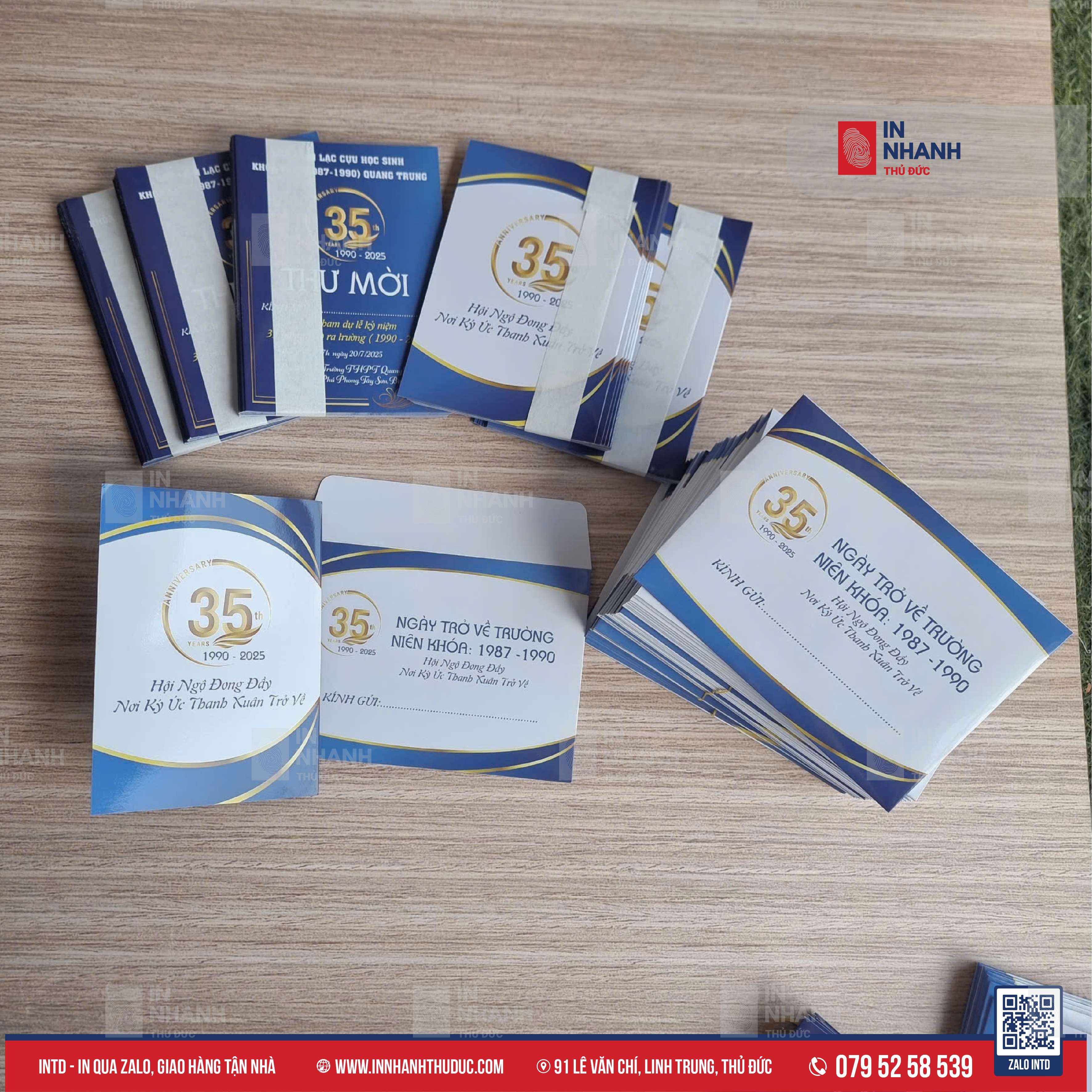 Bao thư - Thiệp - In Nhanh Thủ Đức