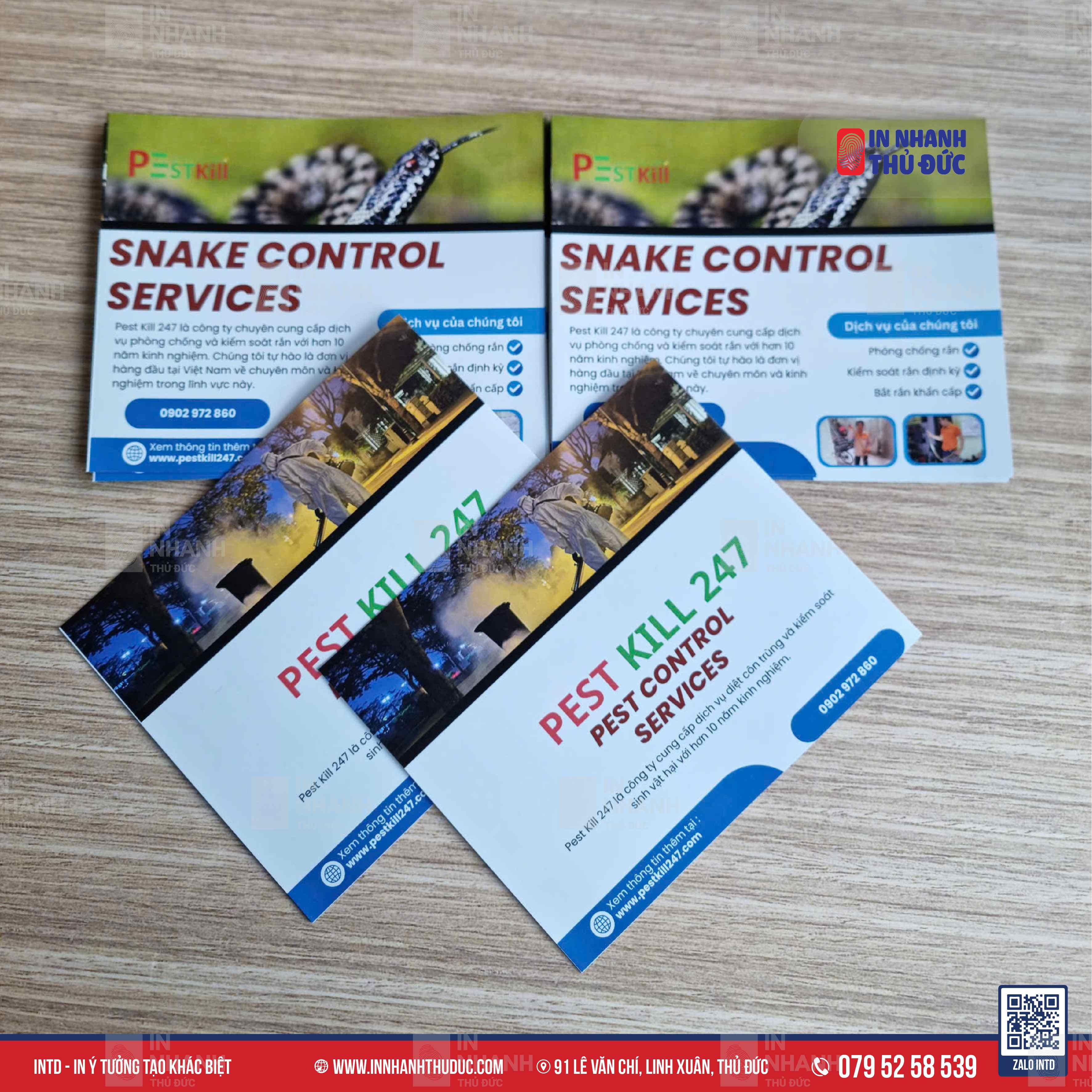 Catalogue giới thiệu dịch vụ