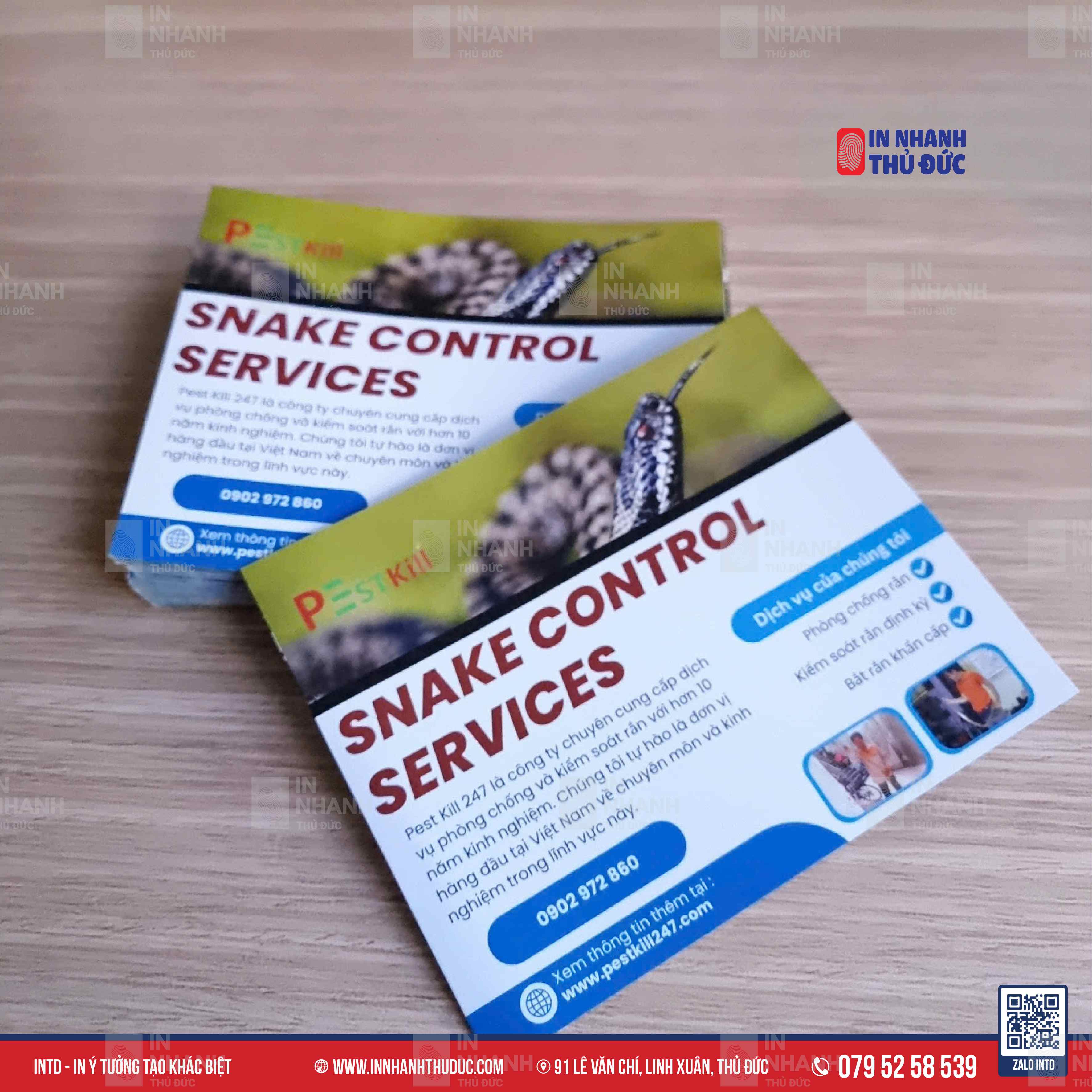 Catalogue giới thiệu dịch vụ