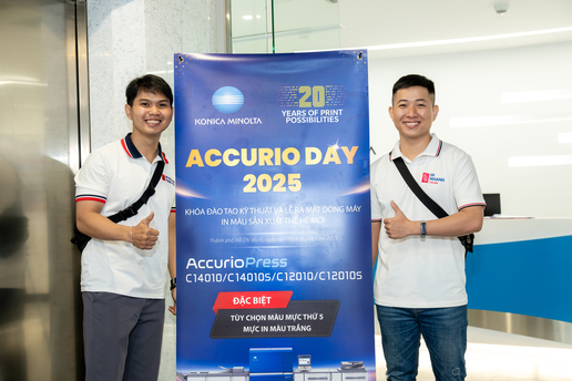 Nhân sự In Nhanh Thủ Đức tham dự Accurio Day 2025