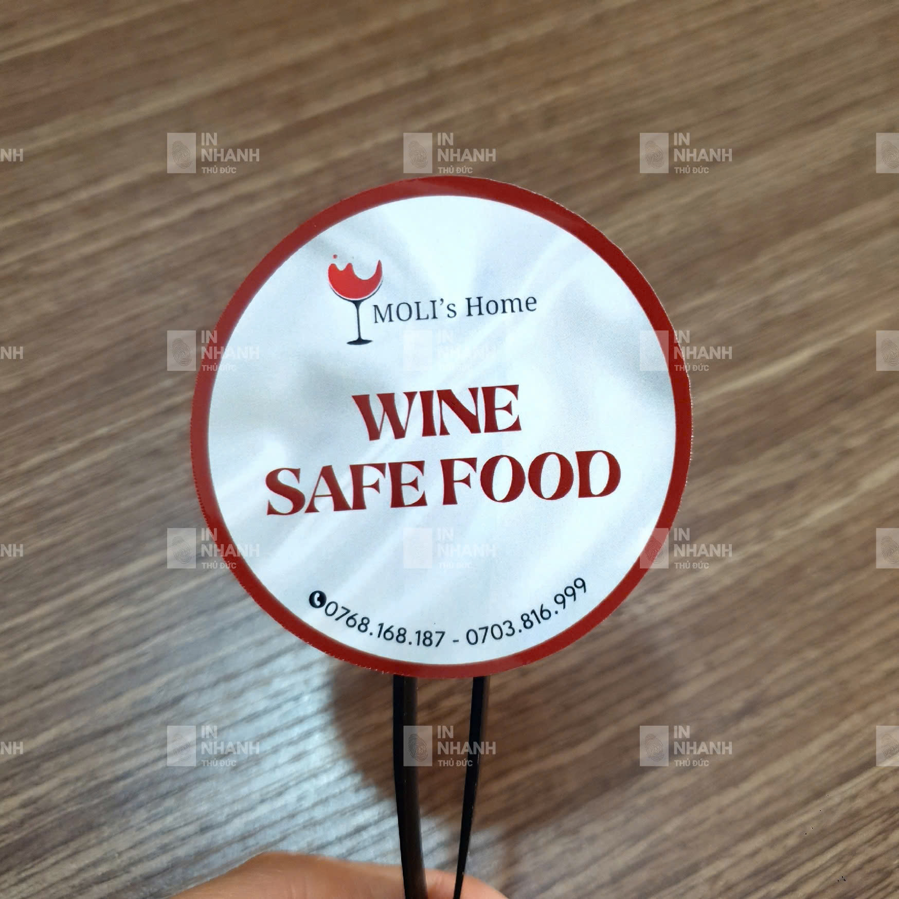 In Ấn Tem Nhãn Thực Phẩm - In Nhanh thủ Đức - 0795258539