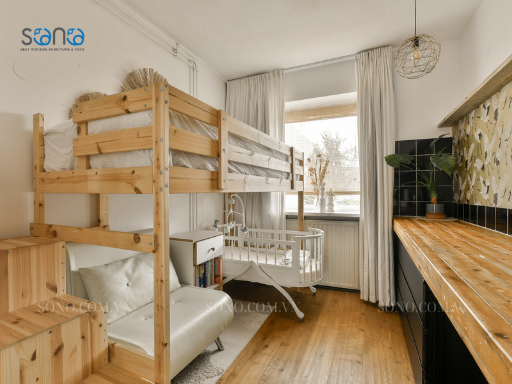 Giường tầng cho bé trai bé gái