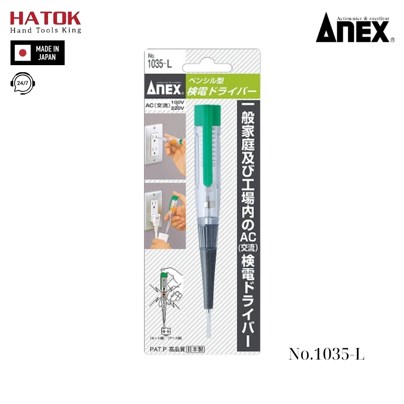 Đánh giá bút thử điện Anex: Chất lượng Nhật Bản 2 Đánh giá bút thử điện Anex: Chất lượng Nhật Bản