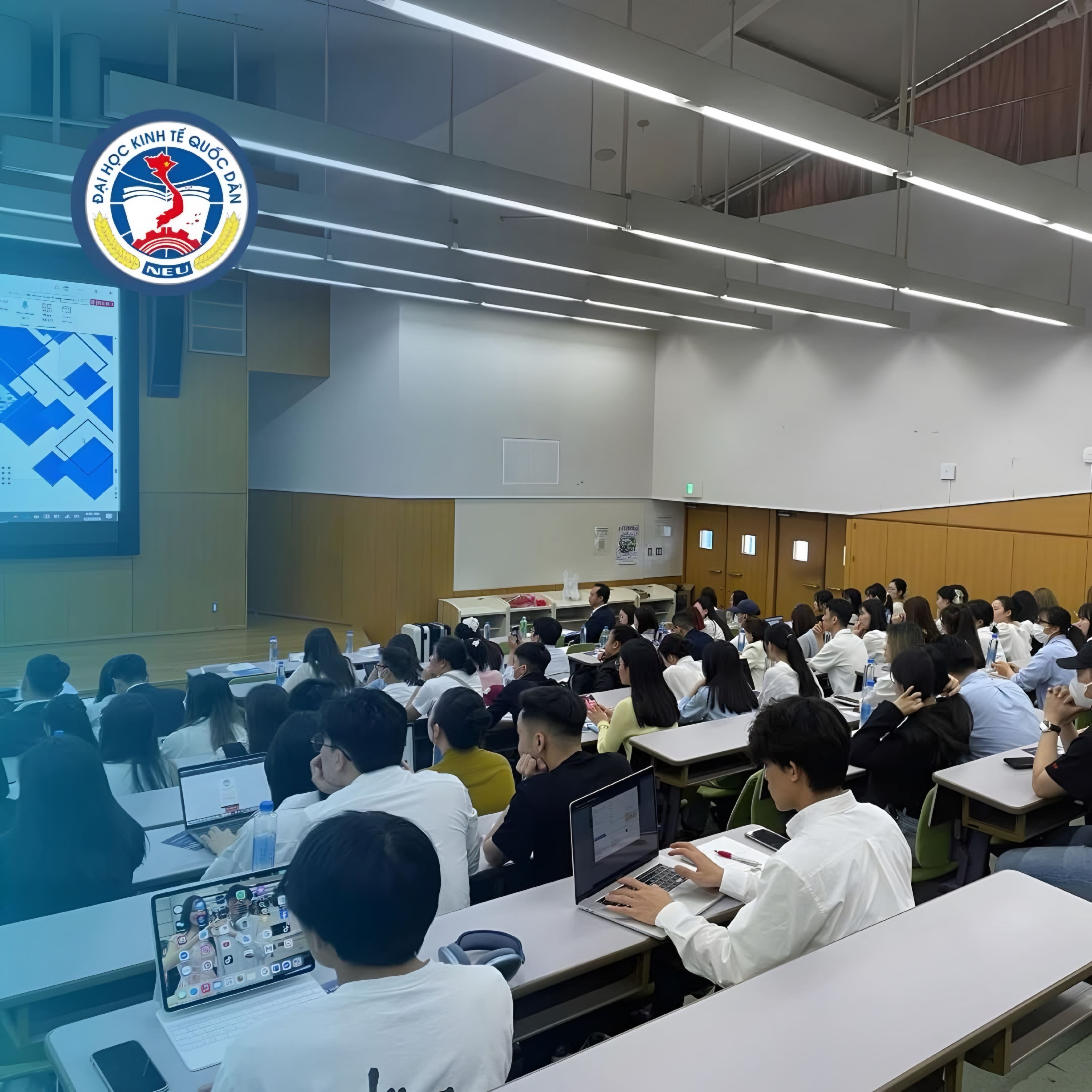 Khai giảng Đại học Kinh tế Quốc dân khoá 02 tại Nhật Bản, cử nhân NEU tại Nhật