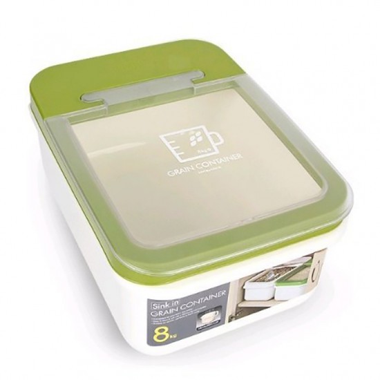 HPL530Gr- Thùng đựng gạo bằng nhựa Lock&Lock 8kg - Xanh lá