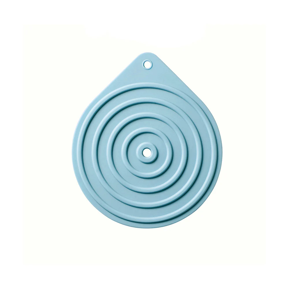 CKT217SBLU-Miếng lót nồi hình tròn- Màu xanh biển