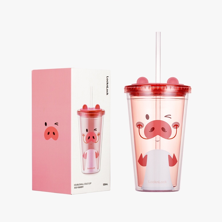 Ly nhựa Lock&Lock HAP511PIK 520ml