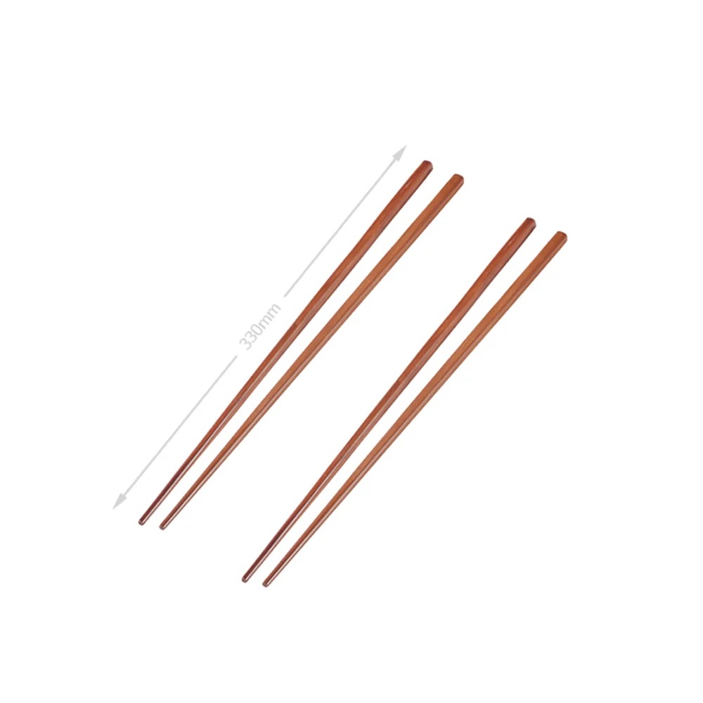 F00093 - Bộ 2 đôi đũa chiên bằng Gỗ Rose Wood D33cm