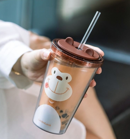 Ly nhựa Lock&Lock HAP511BRW 520ml