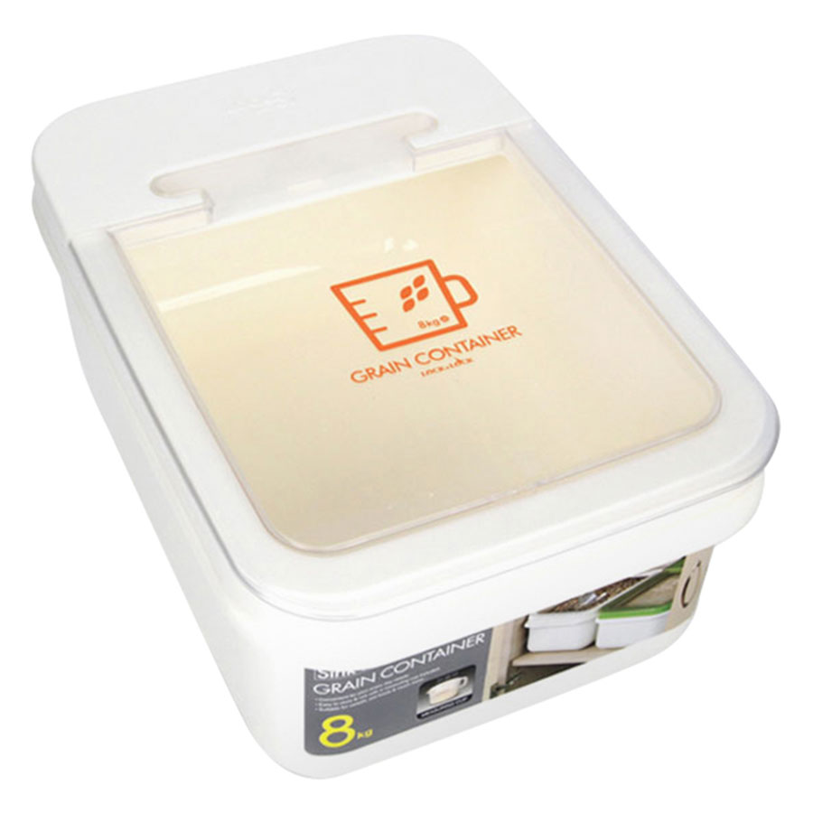 HPL530W- Thùng đựng gạo bằng nhựa Lock&Lock 8kg - Trắng