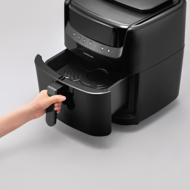 Nồi Chiên Không Dầu Kết Hợp Chức Năng Hấp LocknLock EJF881