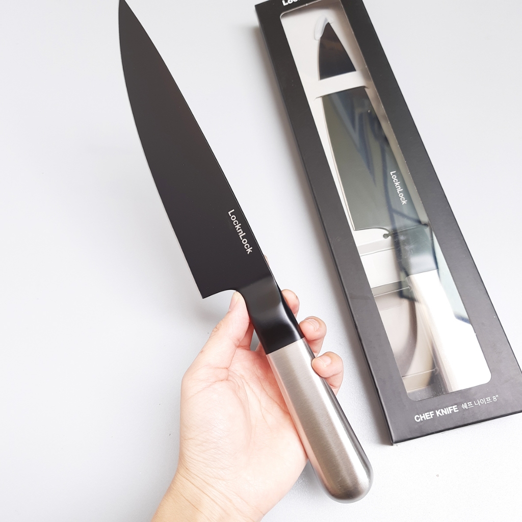 KK924 - DAO CHEF Knife LocknLock - Màu đen