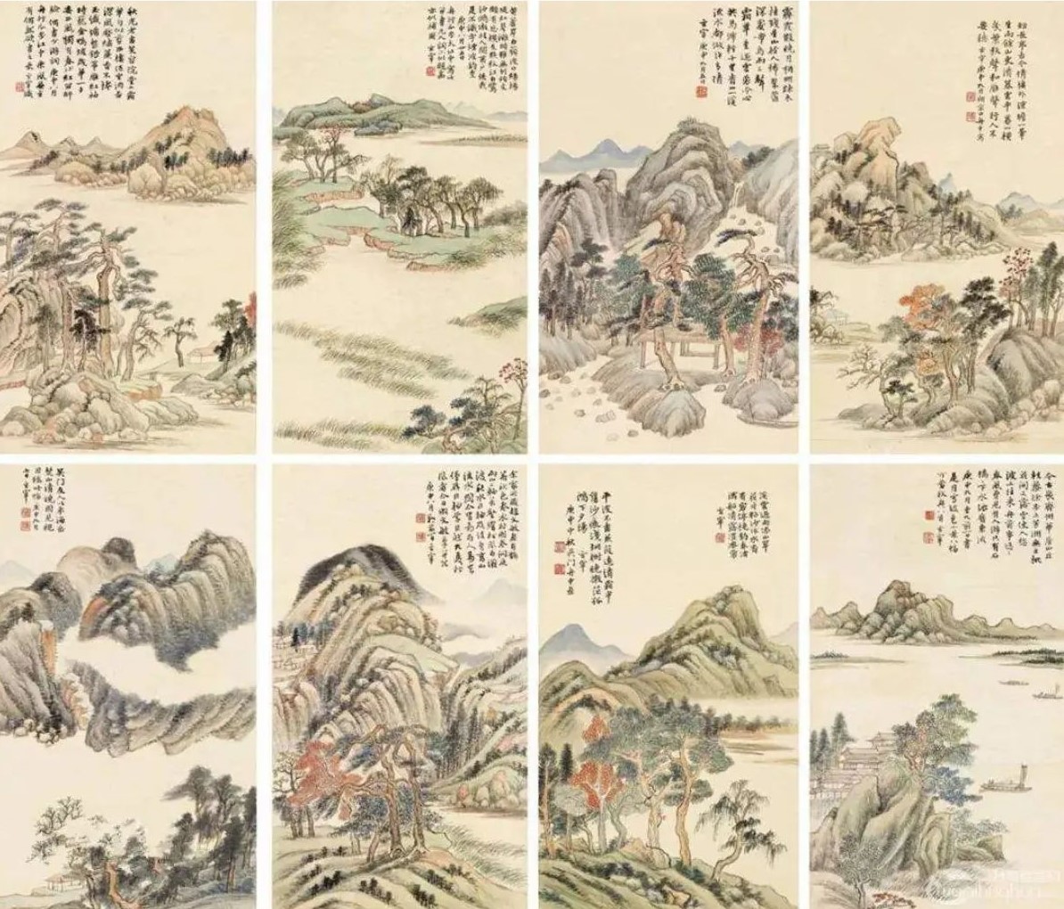 Thu Hứng Bát Ảnh Đồ