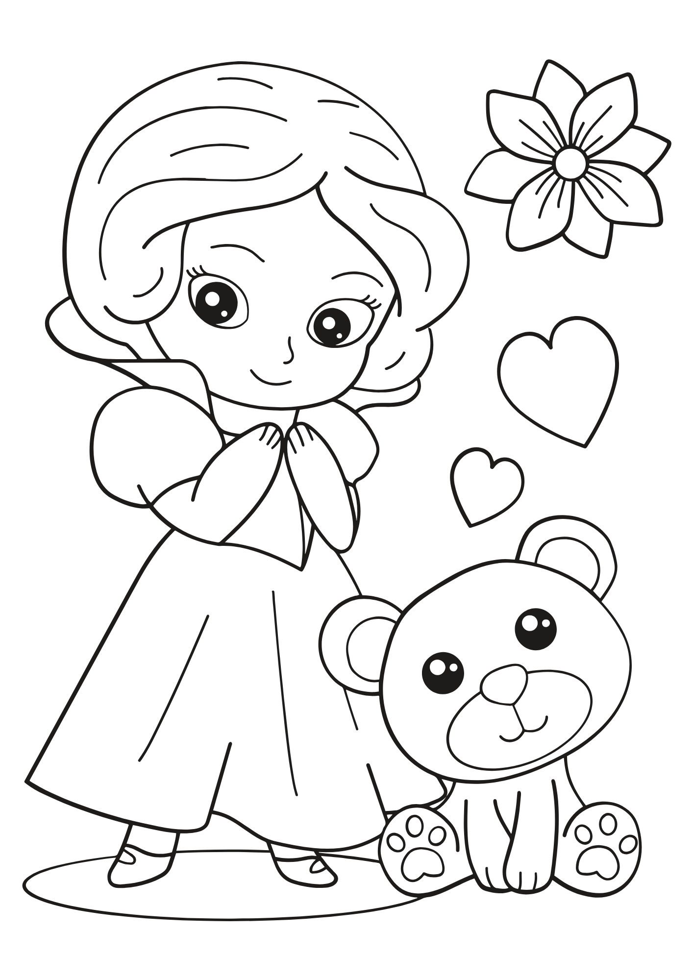 Tranh Tô Màu Công Chúa Cho Bé 3-5 Tuổi ảnh 13