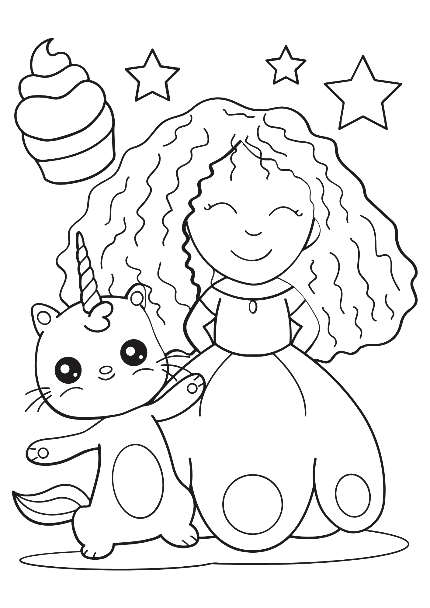 Tranh Tô Màu Công Chúa Cho Bé 3-5 Tuổi ảnh 15