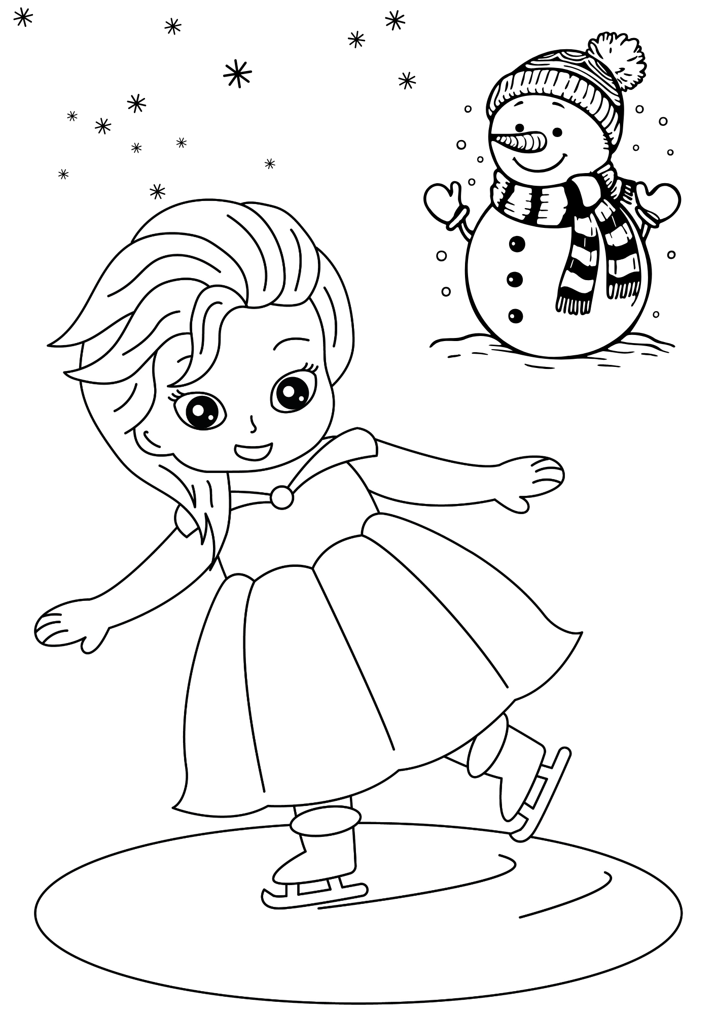 Tranh Tô Màu Công Chúa Cho Bé 3-5 Tuổi ảnh 16