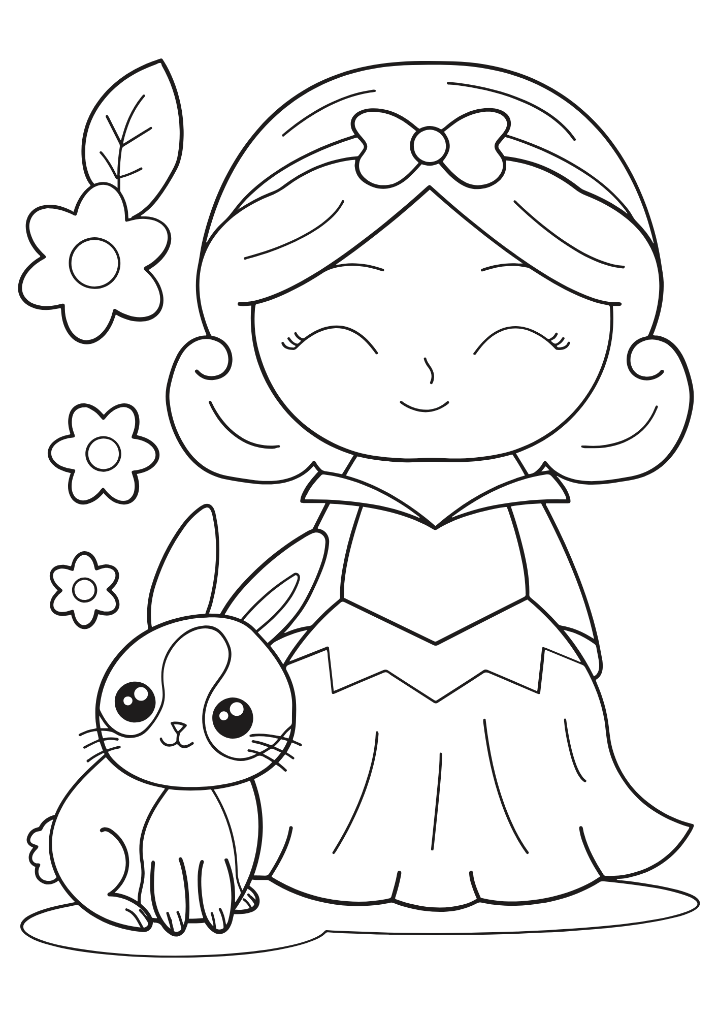 Tranh Tô Màu Công Chúa Cho Bé 3-5 Tuổi ảnh 3