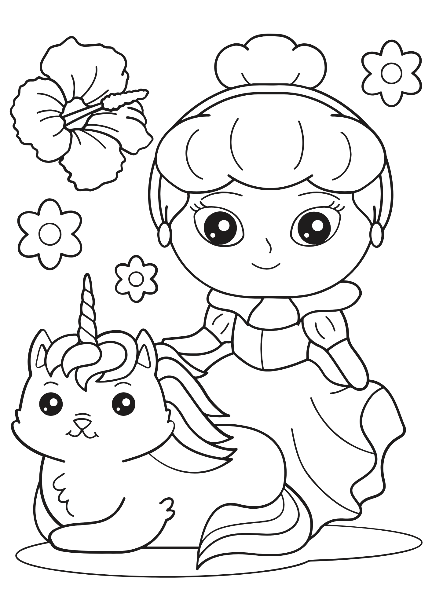 Tranh Tô Màu Công Chúa Cho Bé 3-5 Tuổi ảnh 6