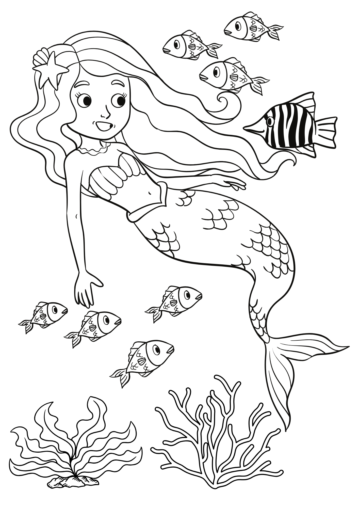 Tranh Tô Màu Công Chúa Cho Bé 6-8 Tuổi ảnh 12