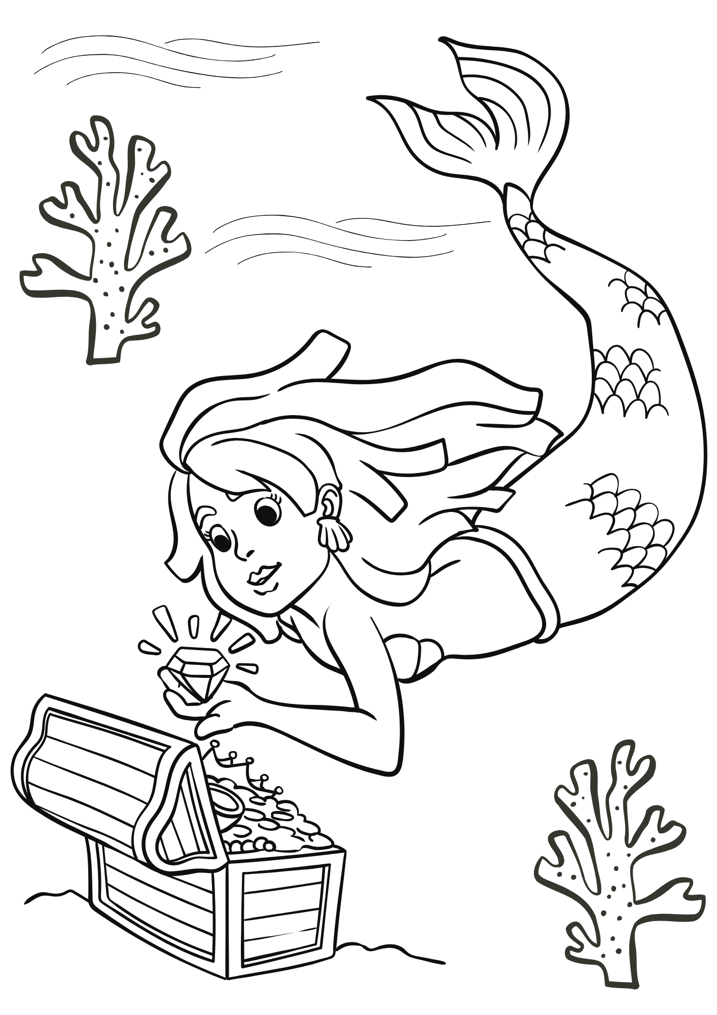 Tranh Tô Màu Công Chúa Cho Bé 6-8 Tuổi ảnh 16