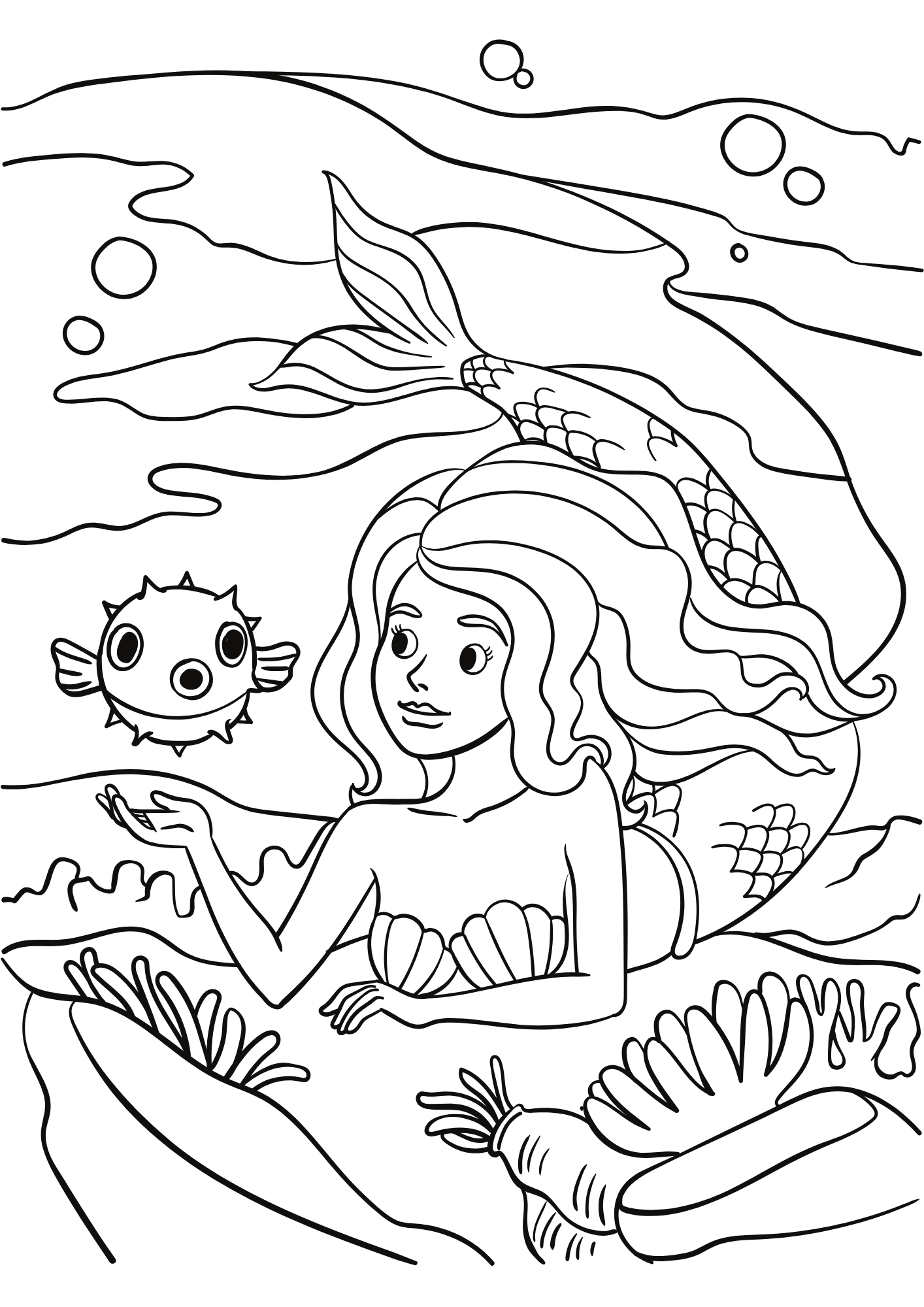 Tranh Tô Màu Công Chúa Cho Bé 9-12 Tuổi ảnh 20