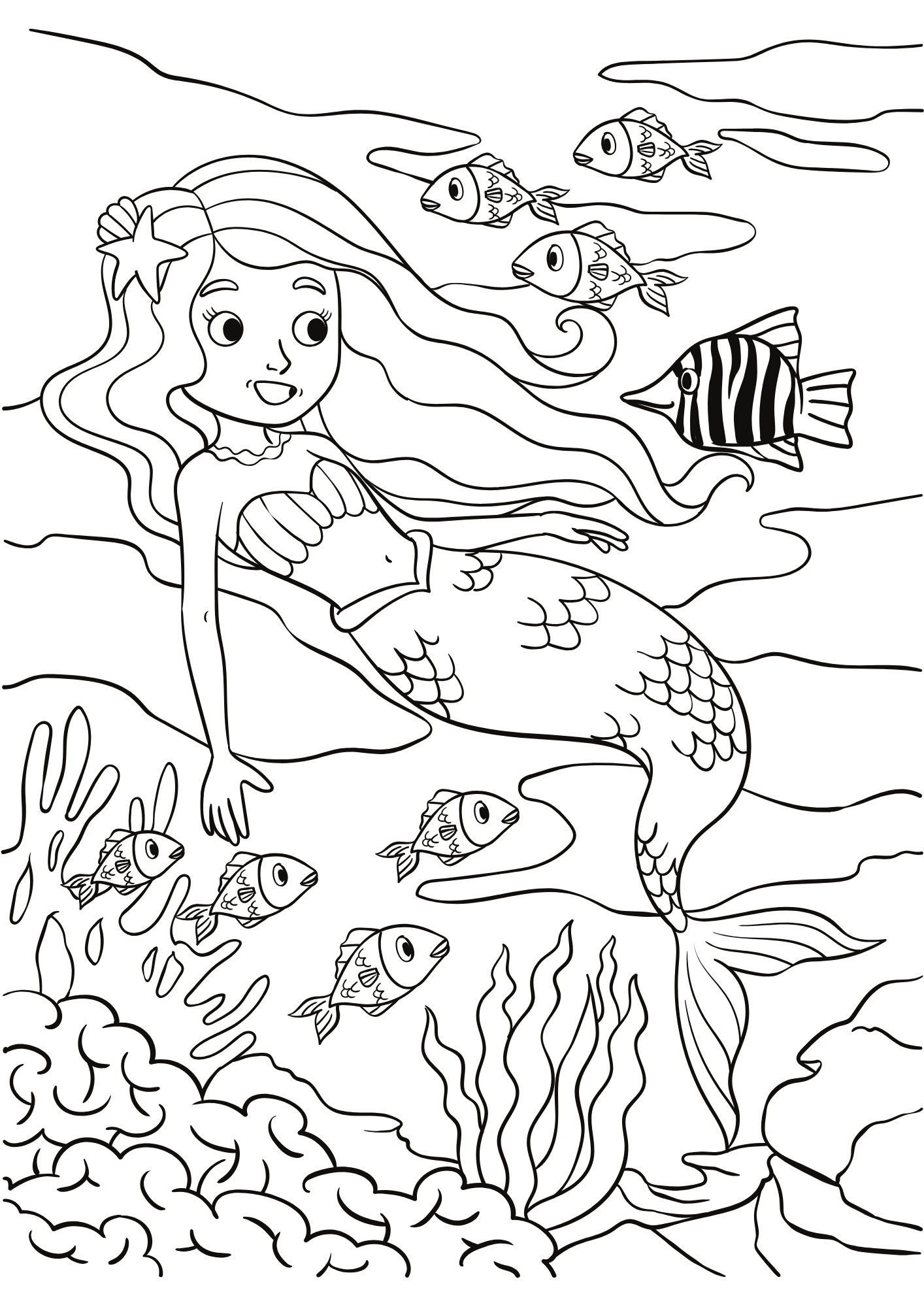 Tranh Tô Màu Công Chúa Cho Bé 9-12 Tuổi ảnh 22