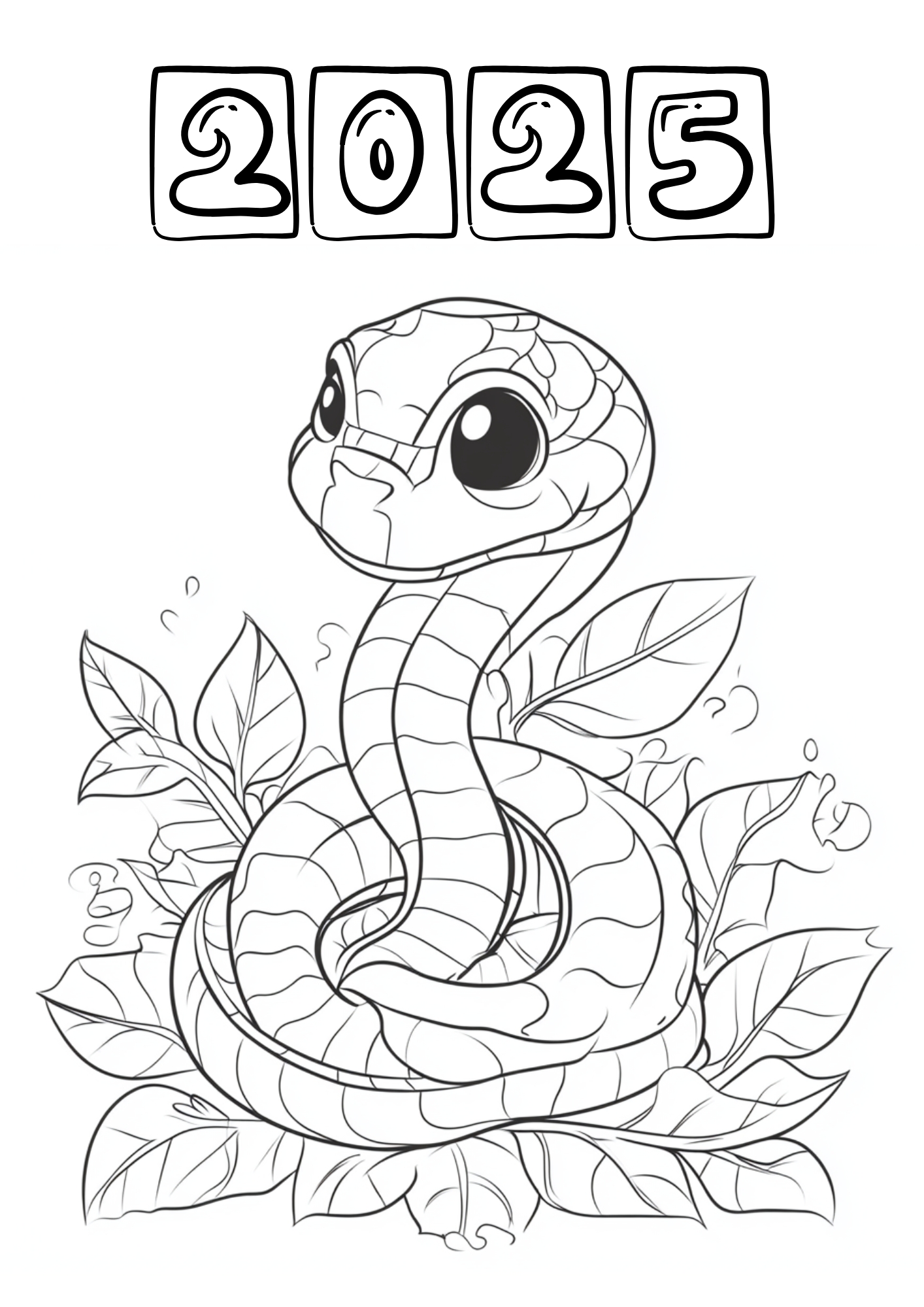 tranh tô màu tết 2025 cho trẻ 3-5 tuổi ảnh 7