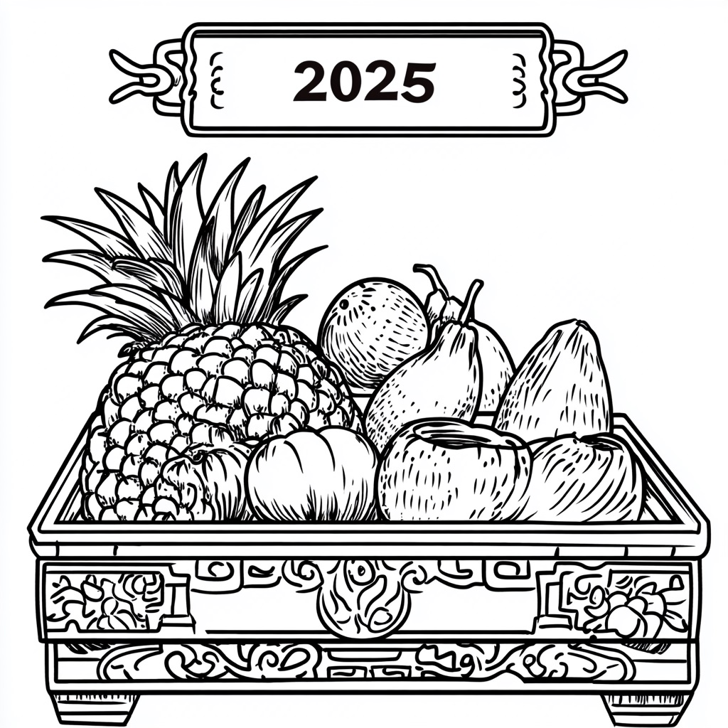 tranh tô màu tết 2025 cho trẻ 9 tuổi ảnh 10