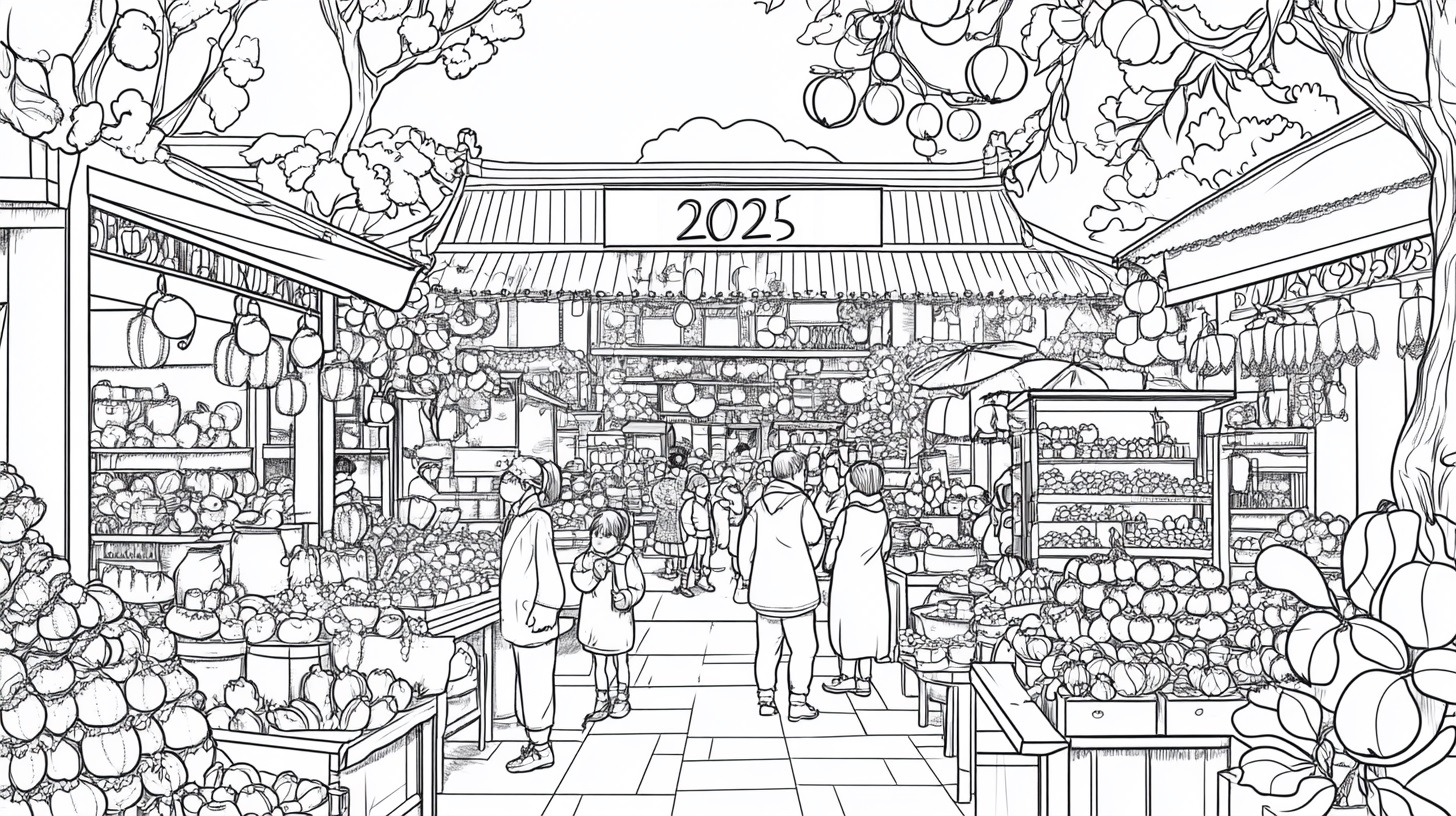 tranh tô màu tết 2025 cho trẻ 9 tuổi ảnh 16