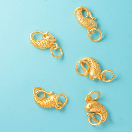 Charm hình con cá chép phong thủy