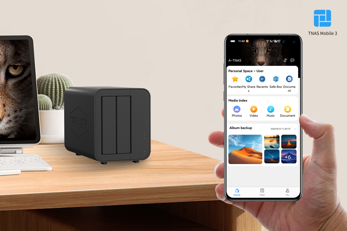 tnas mobile 3 quản lý nas terramaster trên thiết bị di động