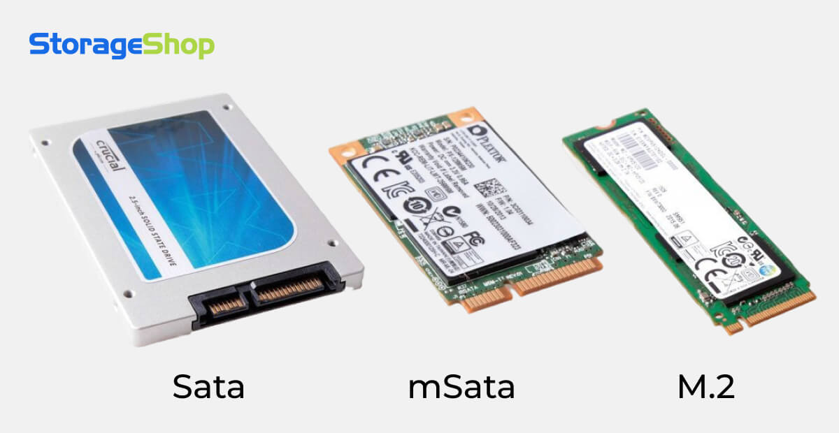 Các loại ổ cứng SSD thông dụng