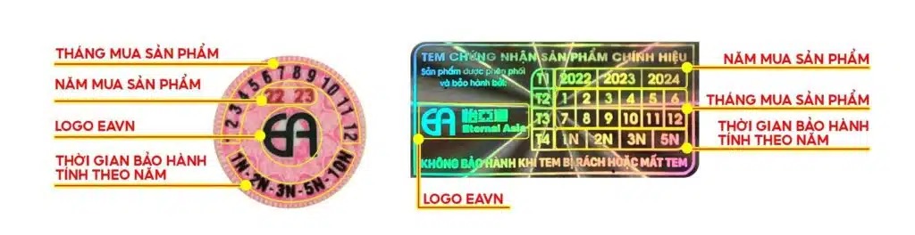 chính sách bảo hành tại eavn