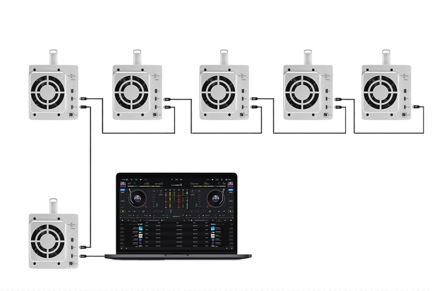 das terramaster td2 thunderbolt 3 kèm ổ cứng toshiba n300