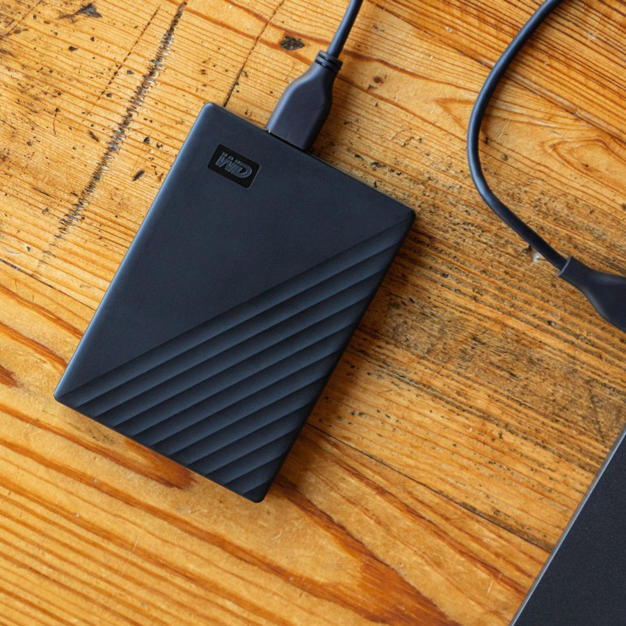 ổ cứng hdd di động wd my passport màu đen