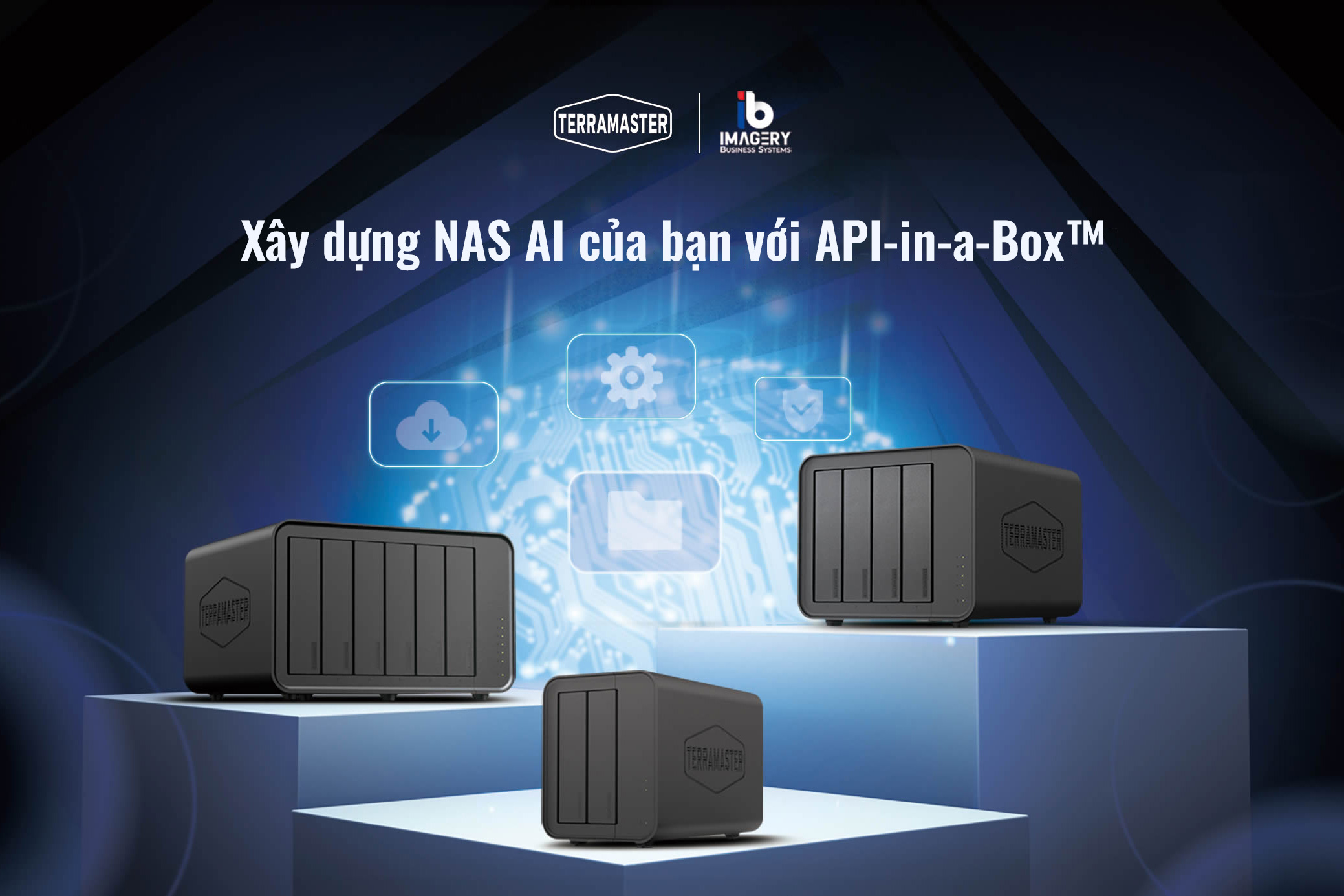 nas ai terramaster với api-in-a-box